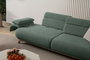 Atelier Del Sofa Bonjo Silver - Green Sofá de 3 plazas
